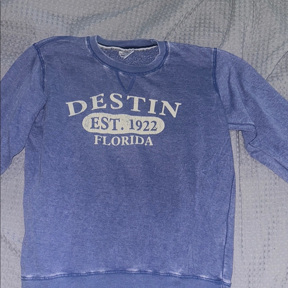 Blue Destin Sweatshirt